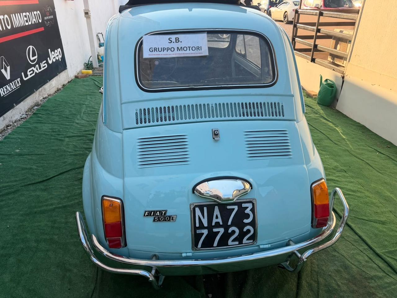 Fiat 500 1973 D'EPOCA RIMESSA A NUOVO