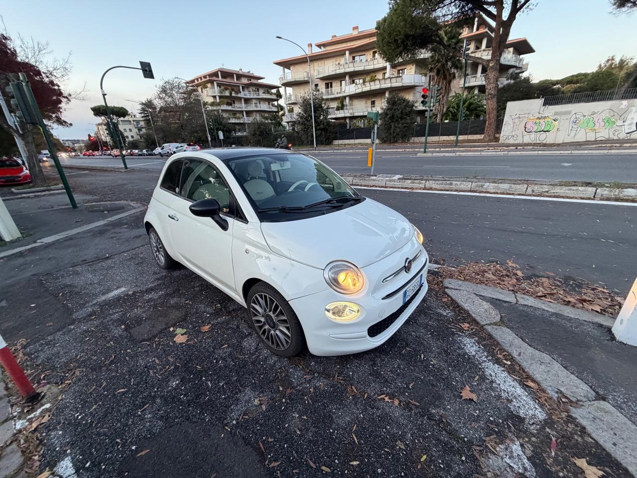 Fiat 500 1.2 benzina Mirror Manuale 69cv Cerchi 16 Navi Tetto