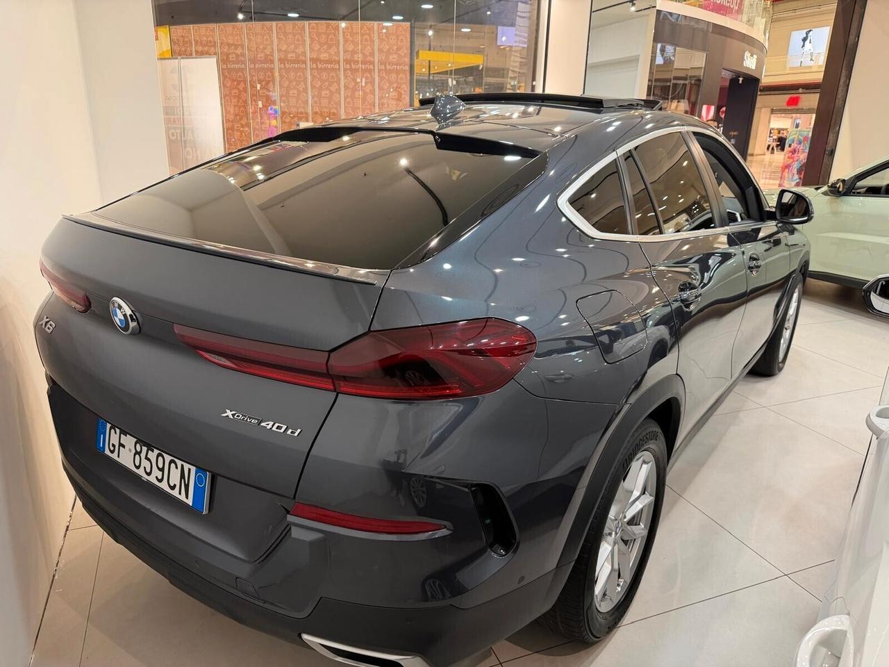 BMW NEW X6 40D 3.0 340CV TETTO 2021 TOP GAMMA