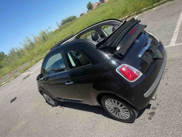 FIAT 500 cabrio 90000km originali garanzia 12 mesi permute