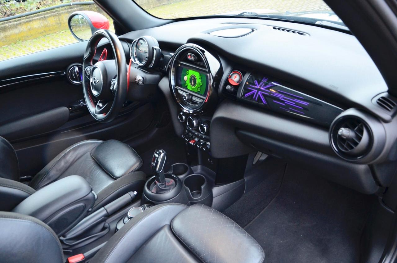 MINI 2.0 3p JOHN COOPER WORKS PRO 231cv AUTO, EURO 6D-TEMP, 18", UFF ITALIANA, FULL LED, NAVI, PERMUTE