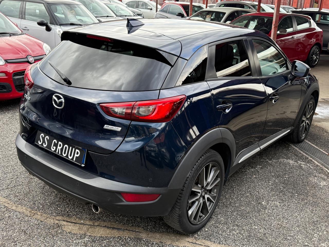 CX-3 1.5L Skyactiv-D Exceed-unipro-rate-pelle-Navi-