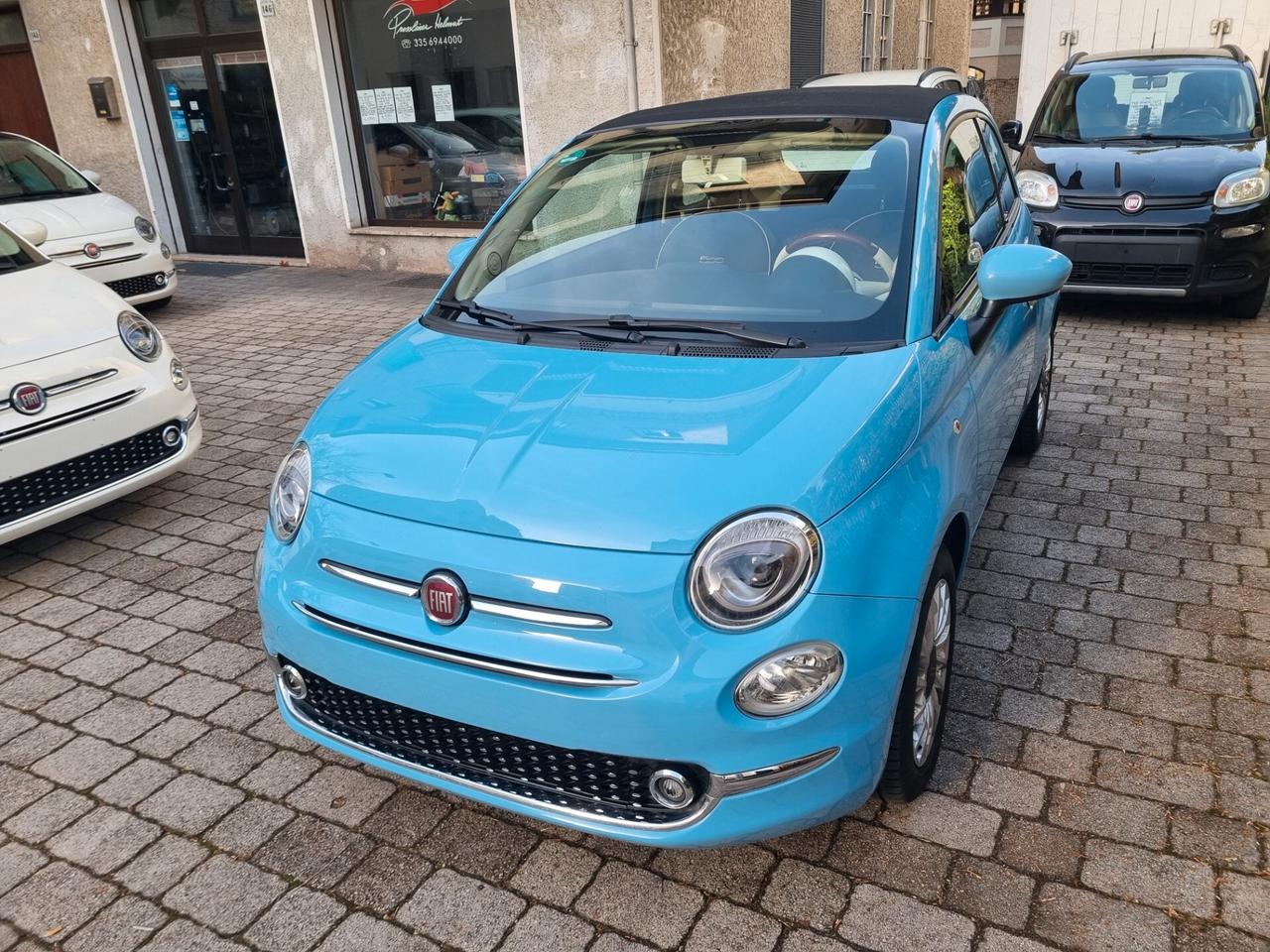 Fiat 500 C 1.2 Lounge anno2016 km58000 neopat