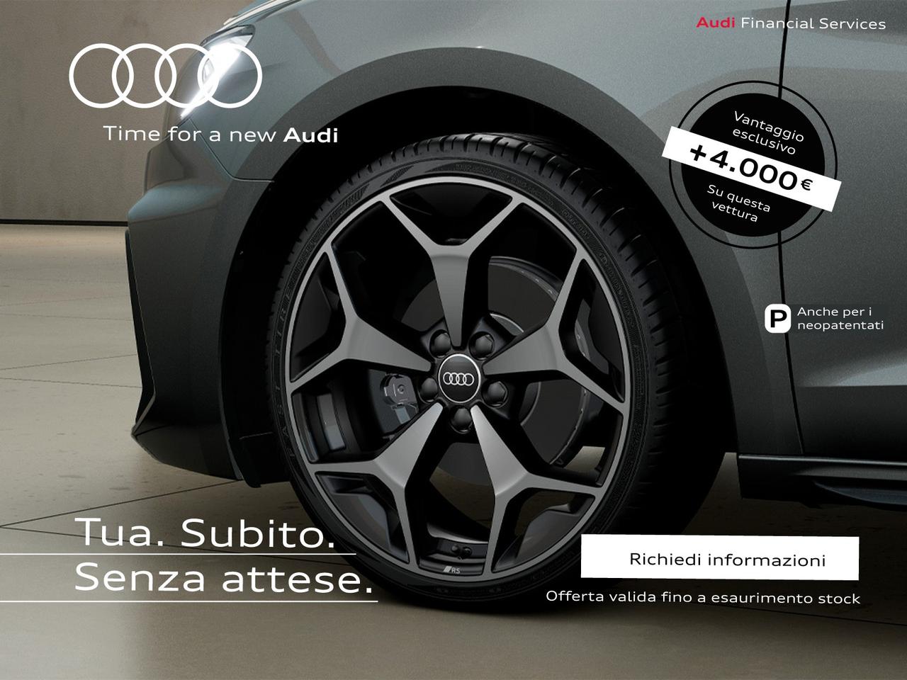 Audi A1 sportback 35 1.5 tfsi identity black s-tronic