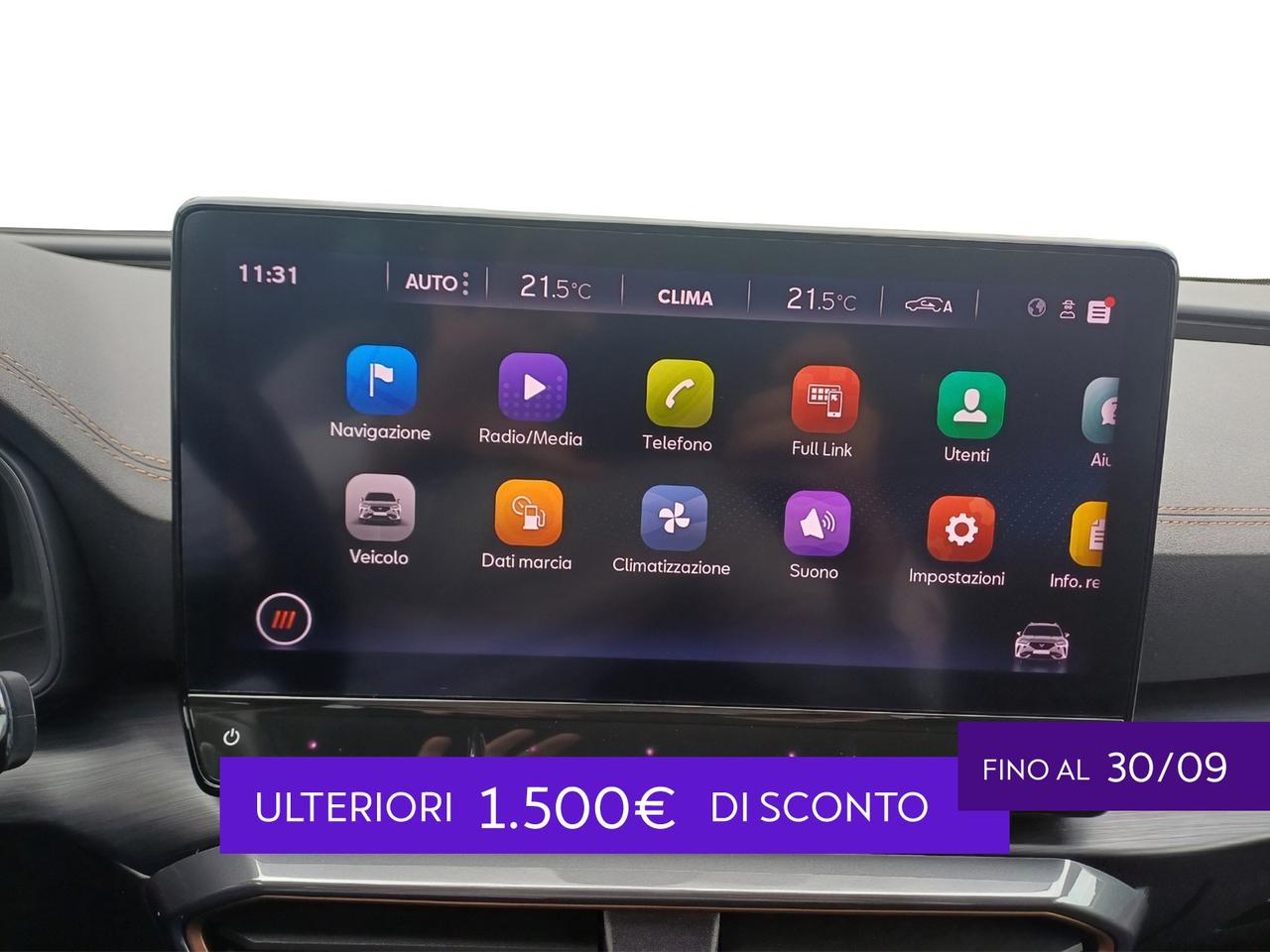 Cupra Formentor 1.5 tsi 150cv dsg