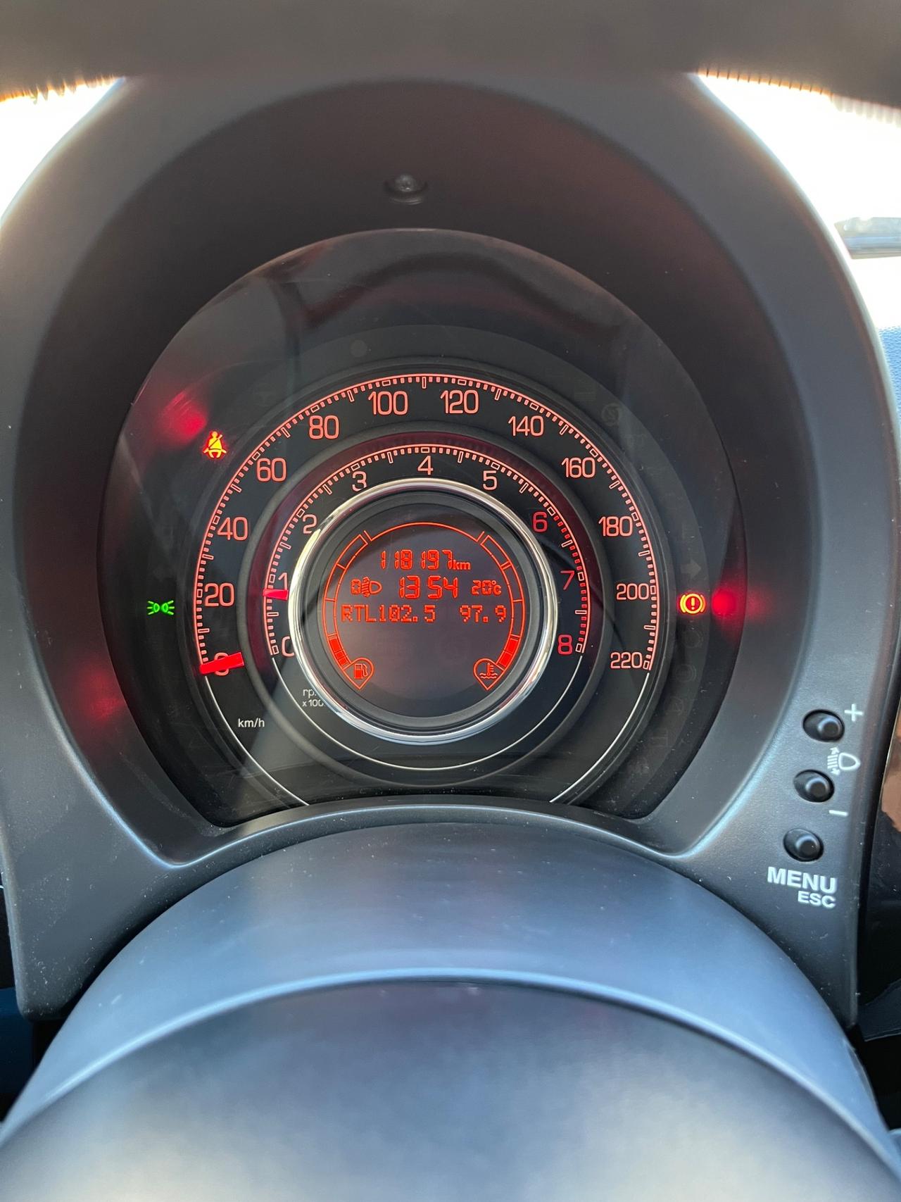 FIAT 500 SPORT POCHI CHILOMETRI FINE 2011