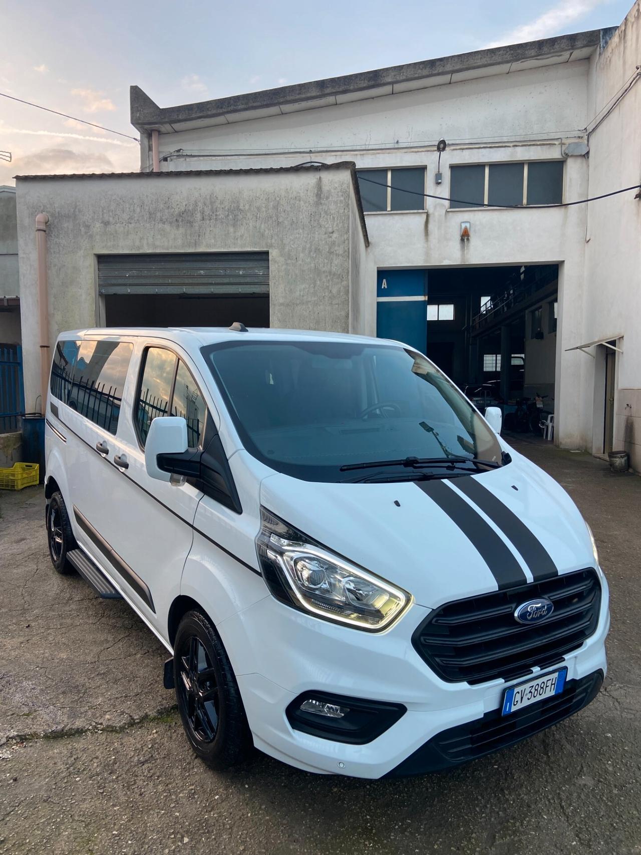 FORD TRANSIT CUSTOM 9 POSTI ECO DIESEL HYBRID