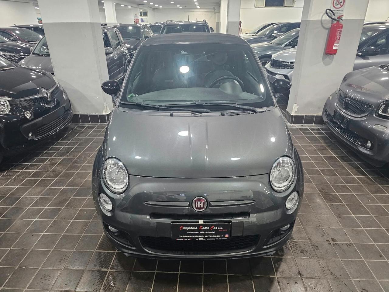 Fiat 500 NUOVA 500C CABRIO S EDITION 1.2 BENZ 69CV - COME NUOVA.