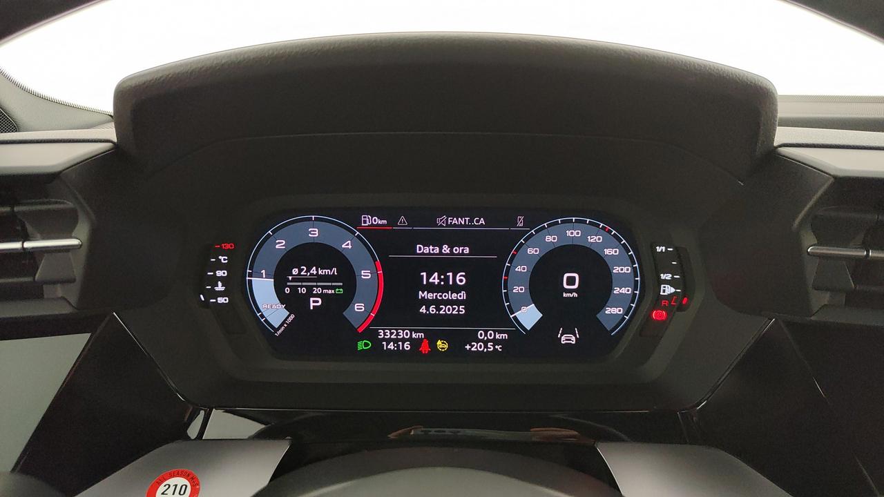 AUDI A3 IV 2020 Sportback - A3 Sportback 30 2.0 tdi s-tronic