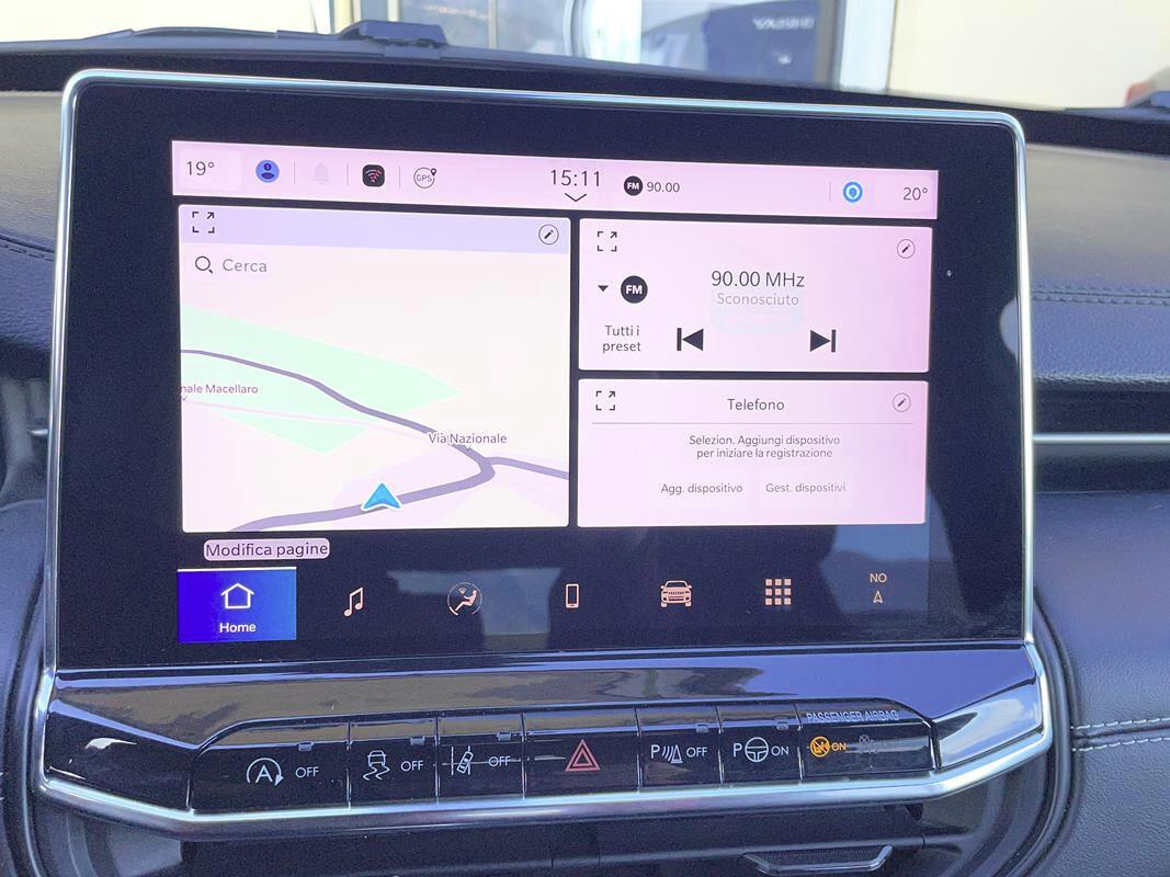 Jeep Compass 1.6 Multijet II 2WD 80° Anniversario Blak Edition-Telecamera-Bicolor