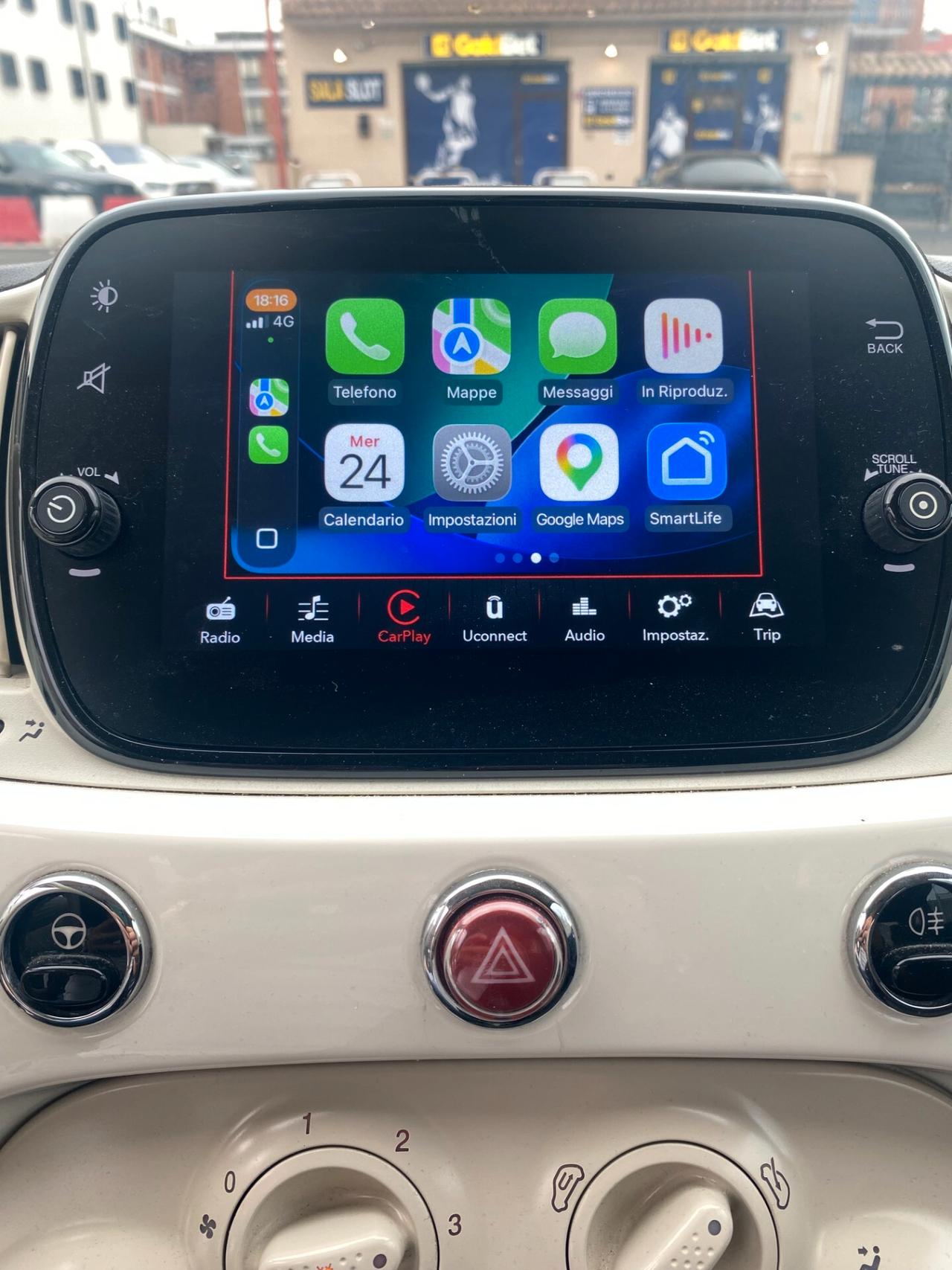 Fiat 500C 1.0 hybrid 70Cv Cult APP CarPlay - AZIENDALE