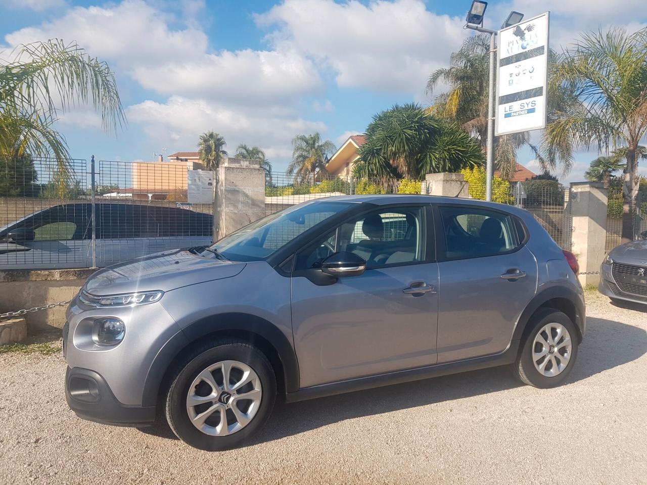 Citroen C3 1.2 Feel 83 cv Navy Led Sensori Cruise Connettivita'