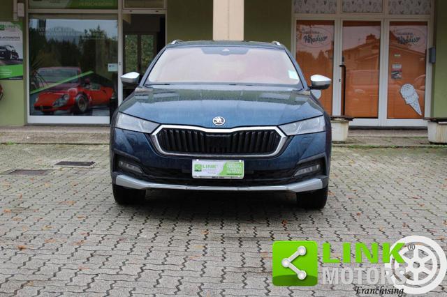 SKODA Octavia 2.0 TDI EVO SCR 200 CV DSG 4x4 Wagon Scout