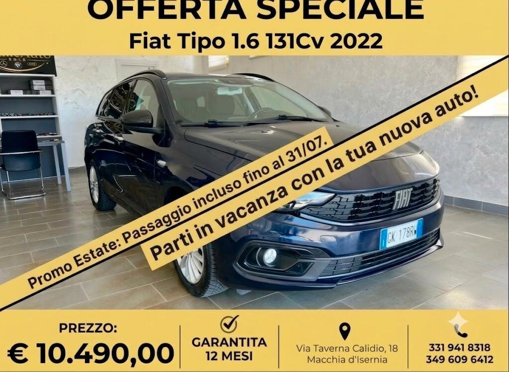 Fiat Tipo 1.6 Mjt 130Cv S&S SW City Life 2022