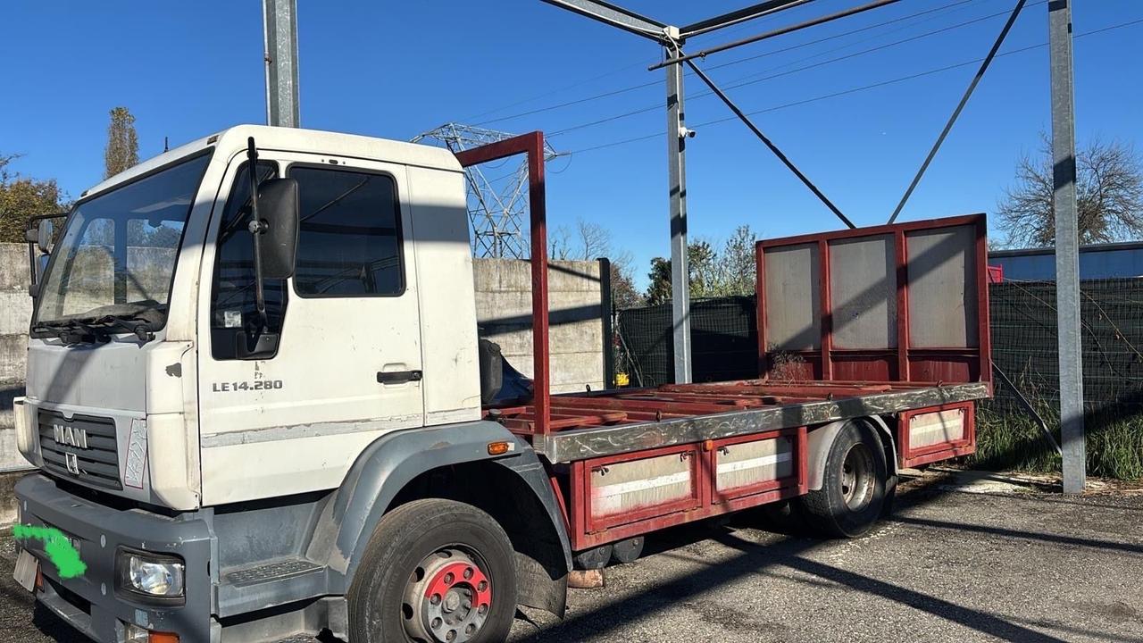 MAN LE 14.280 Manuale Trasporto Bombole GAS