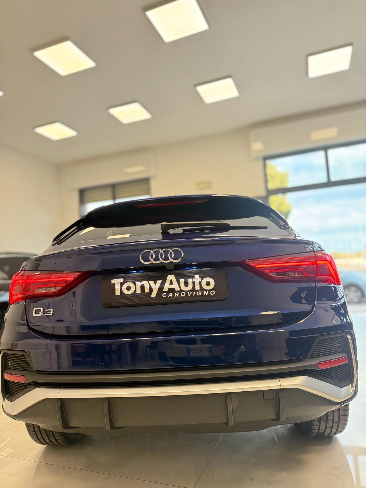 Audi Q3 SPB 35 tdi Sline edition NAVI,TELECAMERA,FARI LED,VIRTUAL COCKPIT,APPLE CARPLAY,PELLE PARZIALE
