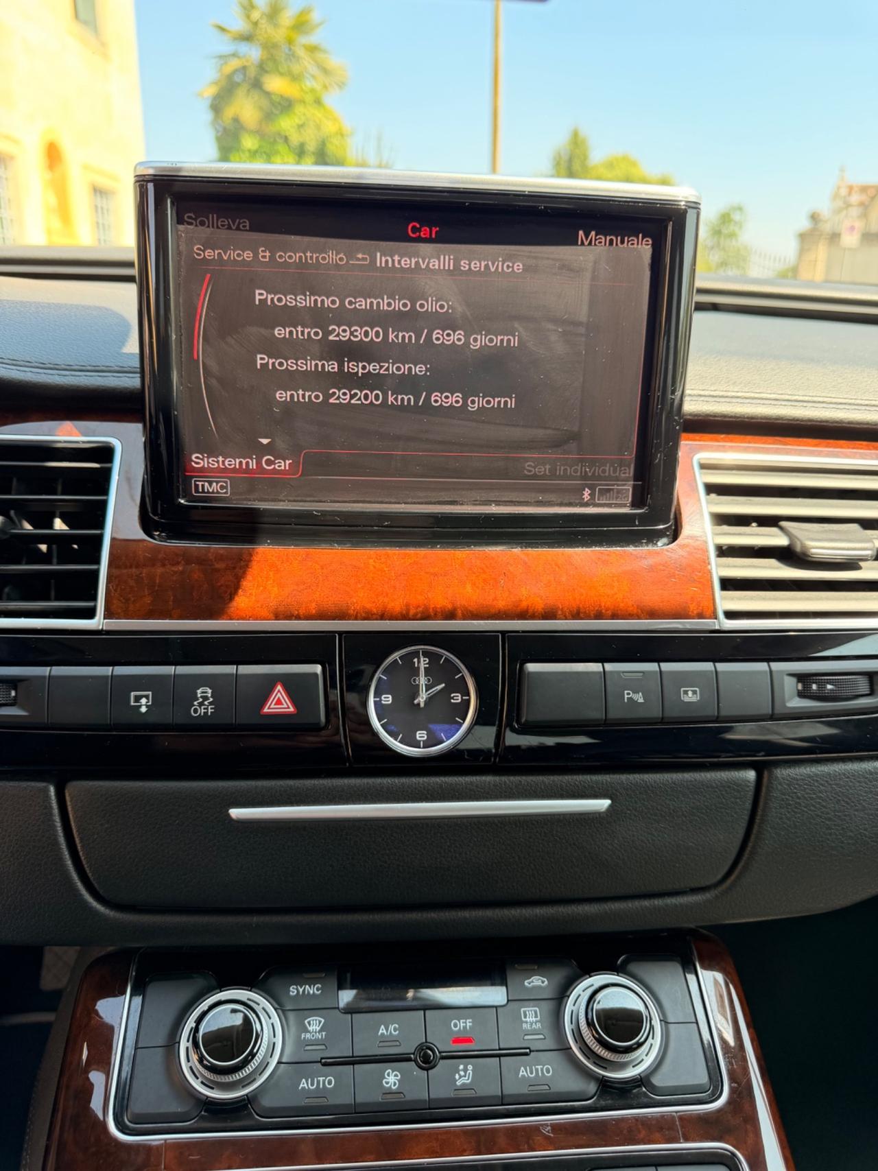 AUDI A8 4.2 V8 FSI quattro KM 113mila tetto frigo consolato ITA