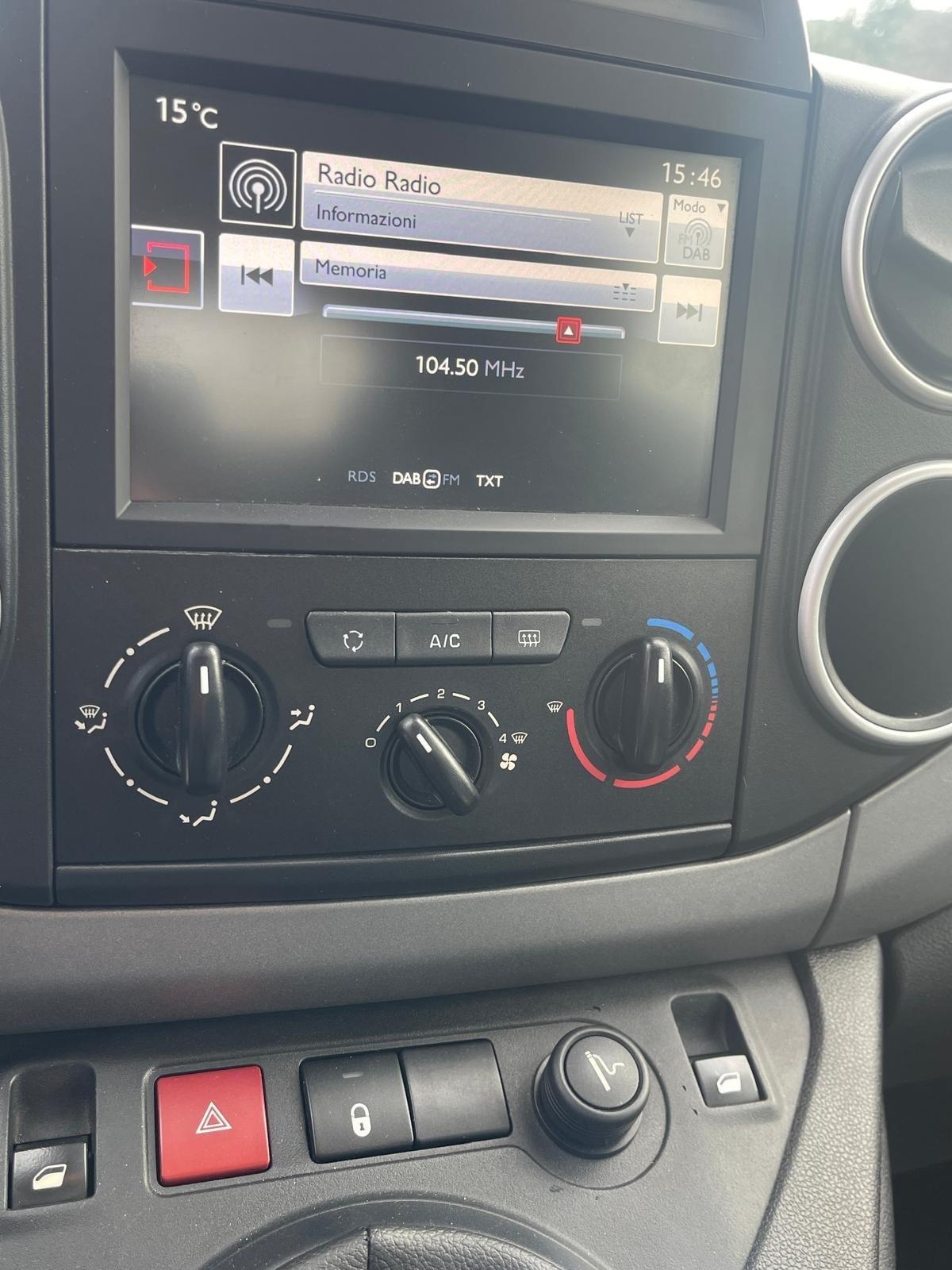 Citroen Berlingo Multispace BlueHDi 100 S&S Feel Clima Cerchi Cruise Multifunzione 5 posti