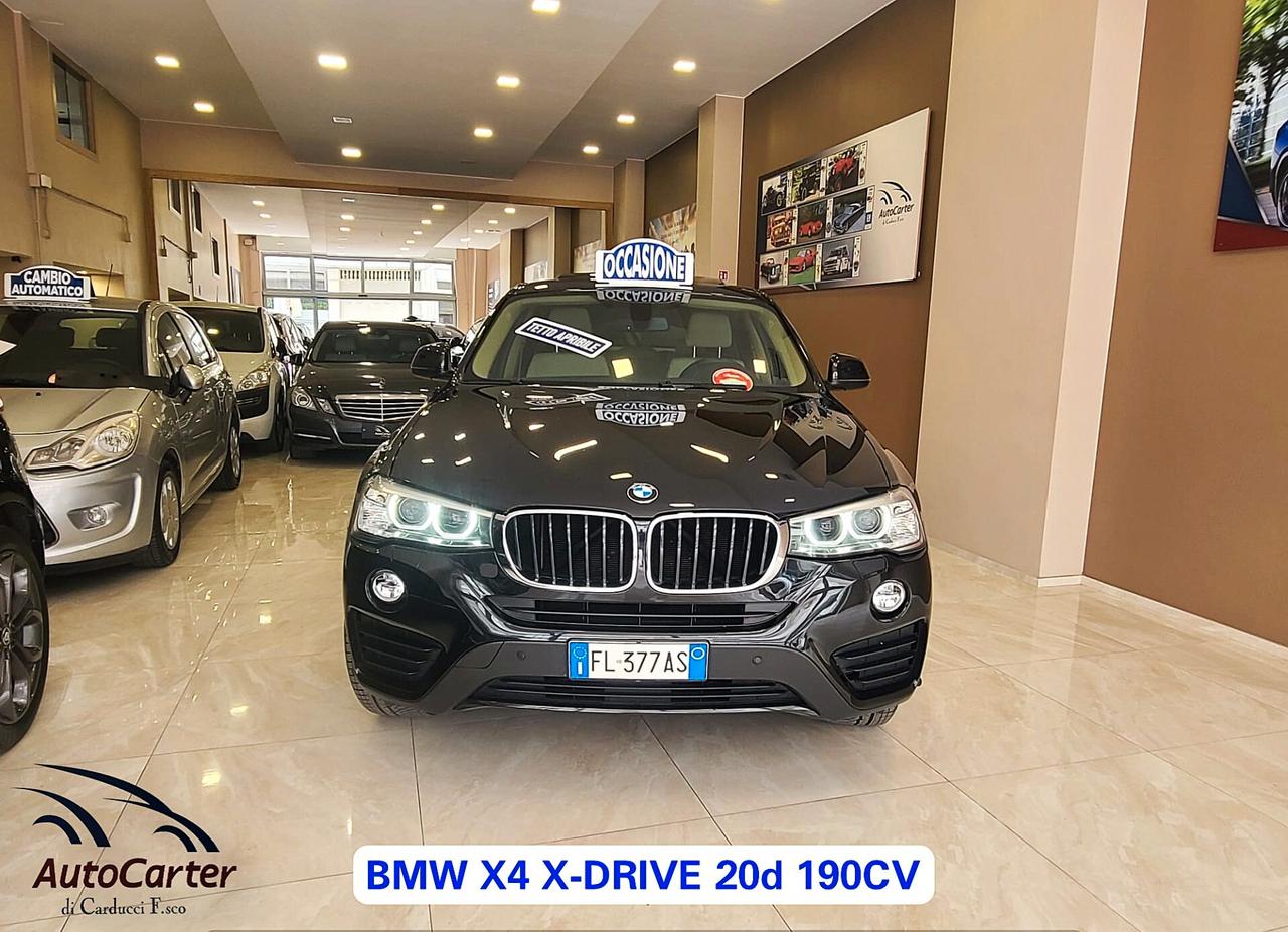 Bmw X4 x-Drive 20d 190CV *TETTO*PERFETTA