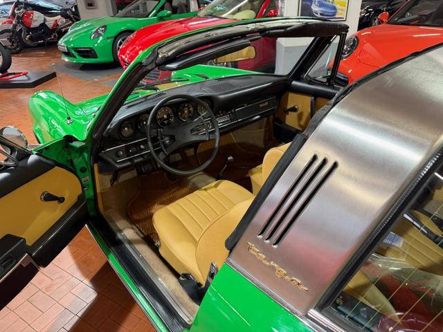 PORSCHE 911 Targa 2.2T Conda Green-Pelle Beige-Service book