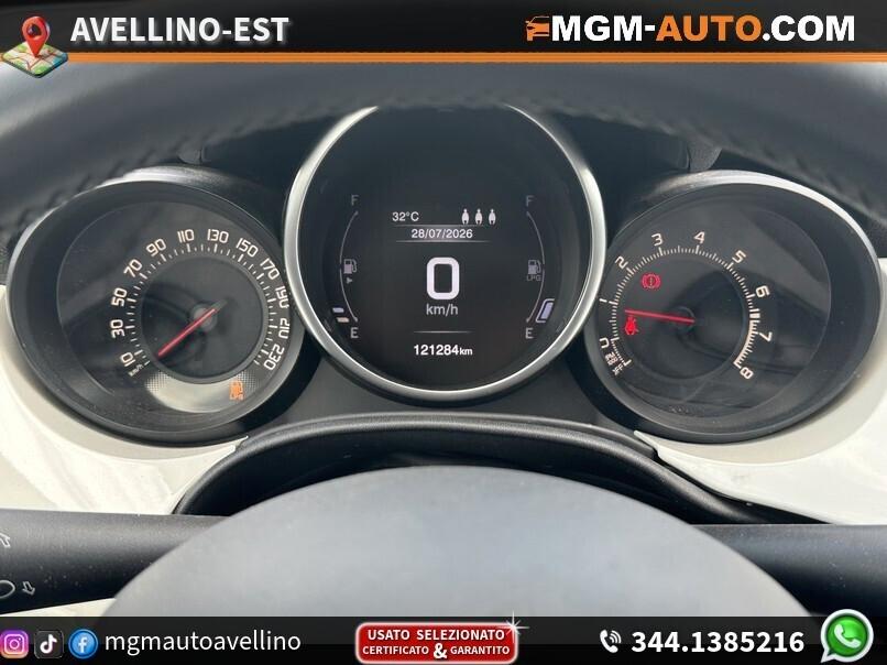 FIAT 500X 1.4 T-Jet 120 CV GPL CASA MADRE