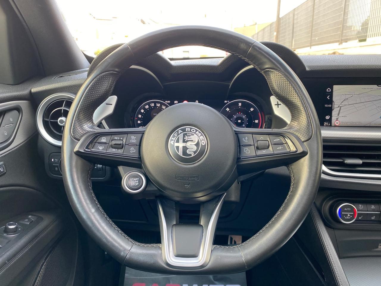 ALFA ROMEO STELVIO 210CV VELOCE Q4 AT8 TETTO CAM CARPLAY 2023