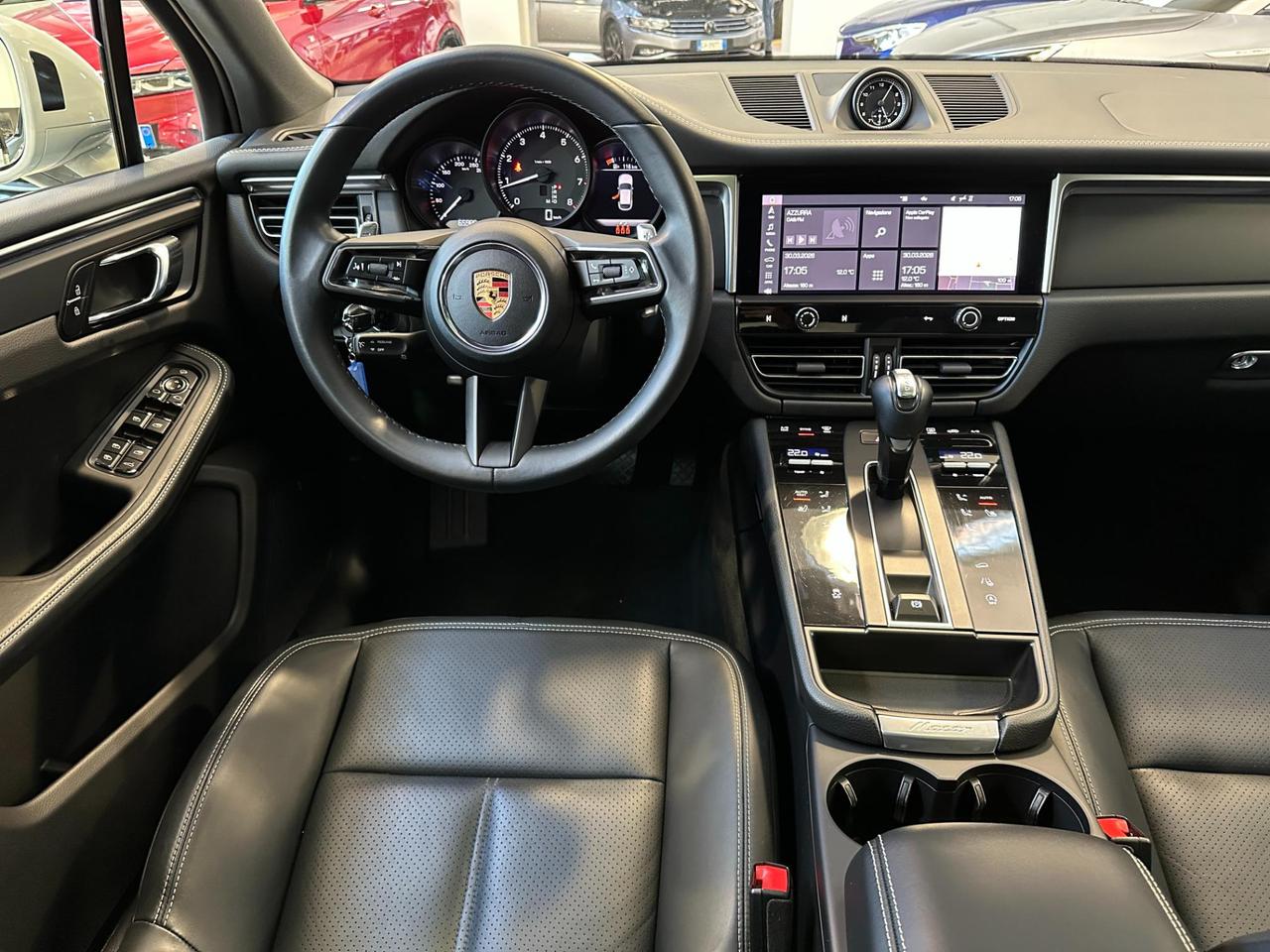 Porsche Macan 2.0 PDK-PDLS-21"-Tetto-PASM-Sport Chrono-Camera