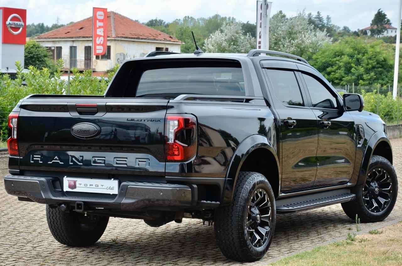 FORD RANGER 3.0 TDI DOPPIA CABINA WILDTRAK AWD 240 AUTO, PREZZO PIÙ IVA,ECCELLENTI CONDIZIONI, UFF ITALIANA, SERVICE FORD, EURO 6E, HI-FI B&O, RETRO 360°, GANCIO TRAINO, PERMUTE