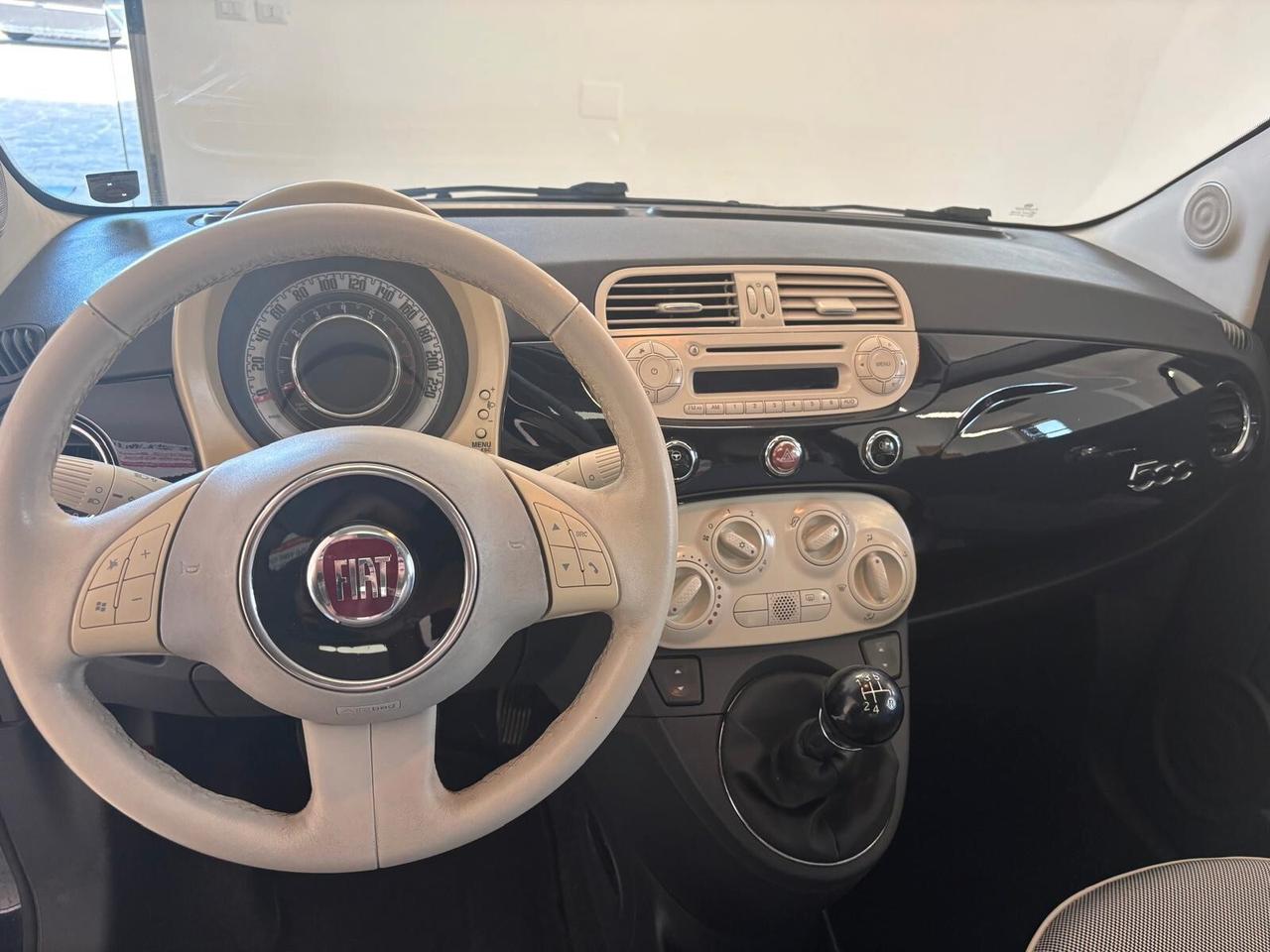 FIAT 500 ANNO 2009 BZ 1.2 ADATTA NEOPATENTATI KM 98 MILA