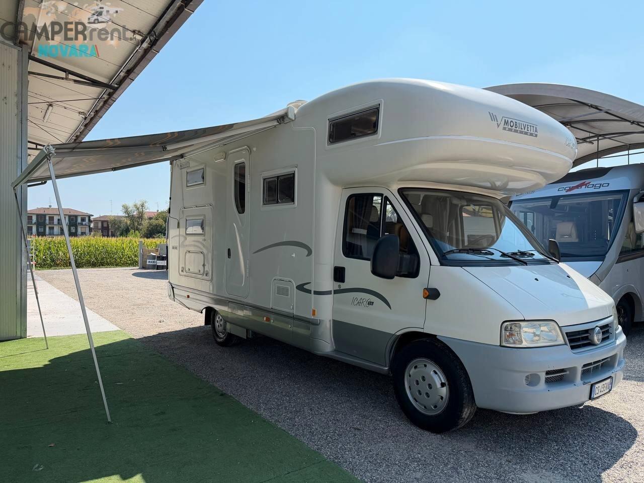 Mobilvetta ICARO S6 MANSARDATO COMPATTO 6 POSTI LETTO
