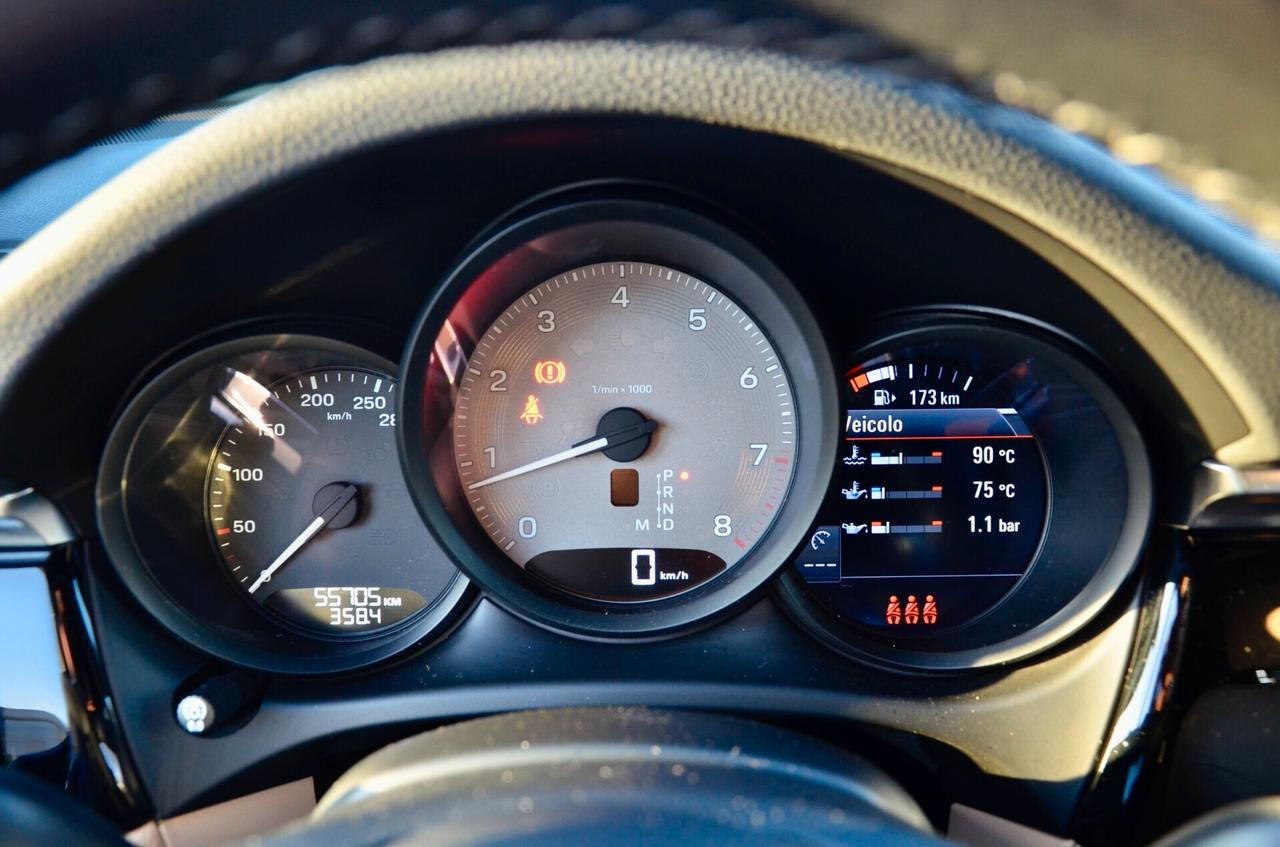 PORSCHE MACAN 2.9 S 380cv PDK, SERVICE UFF PORSCHE, SOSPENSIONI, HI-FI BOSE, SPORT CHRONO, FULL LED, 21", PERMUTE