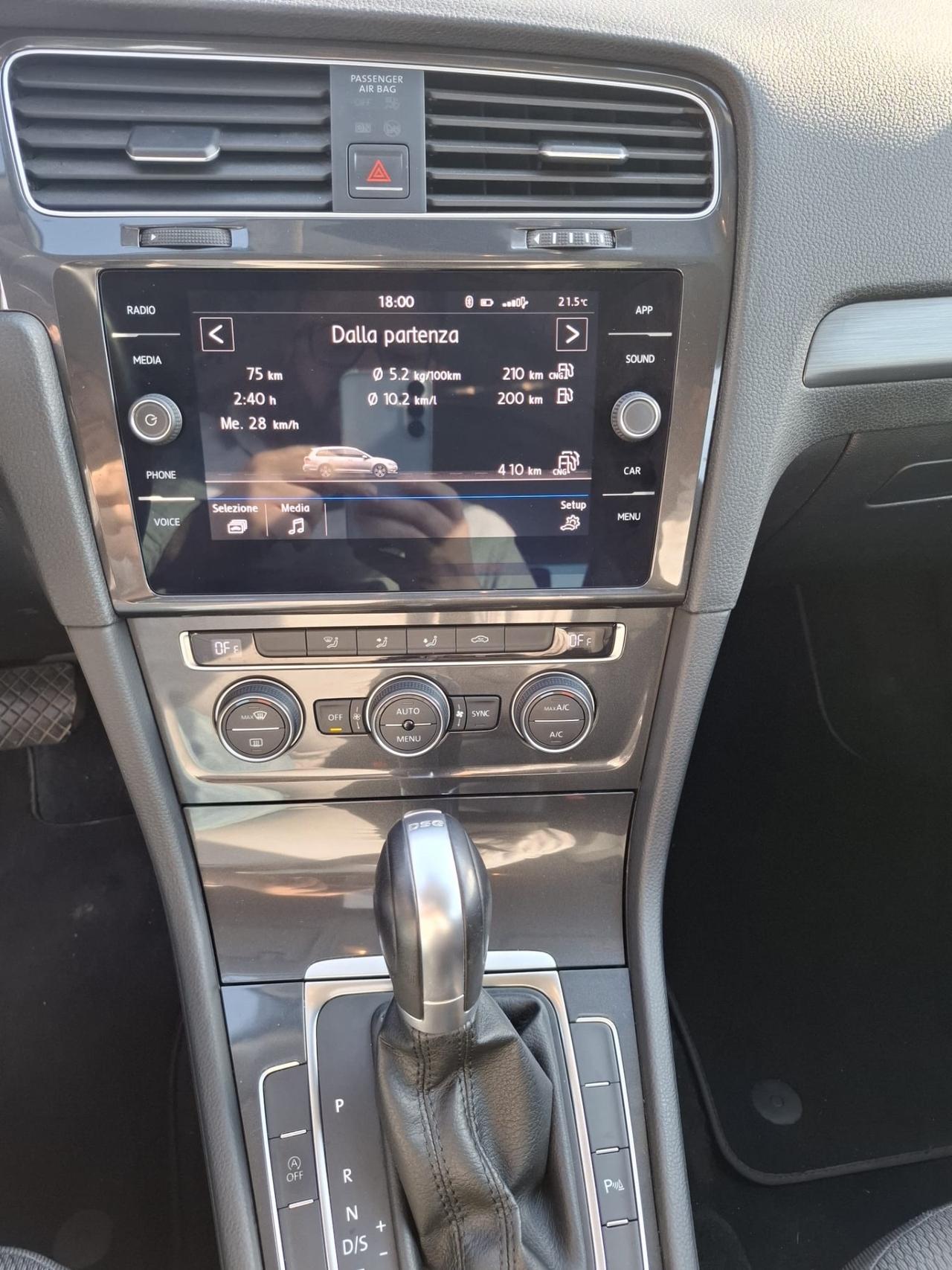 Volkswagen Golf 1.4 TGI DSG 5p. Executive BlueMotion
