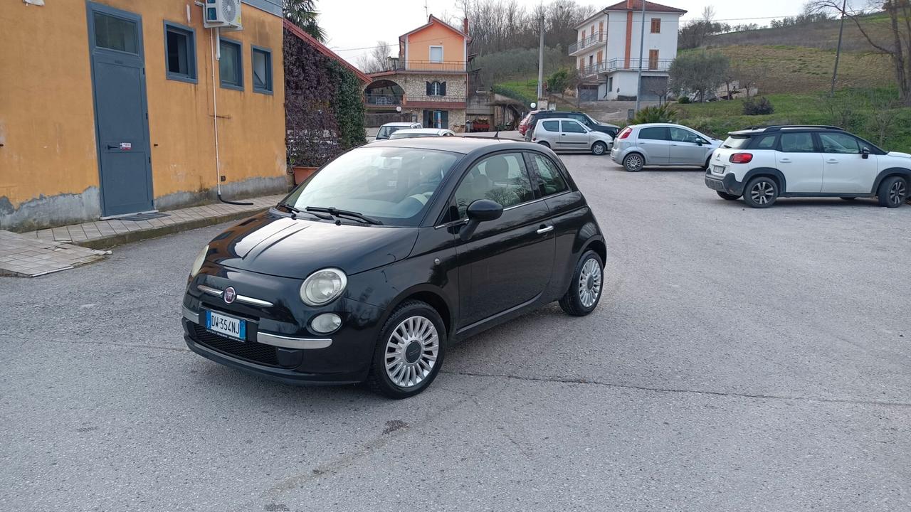 Fiat 500 1.2 benzina Lounge anno 2009