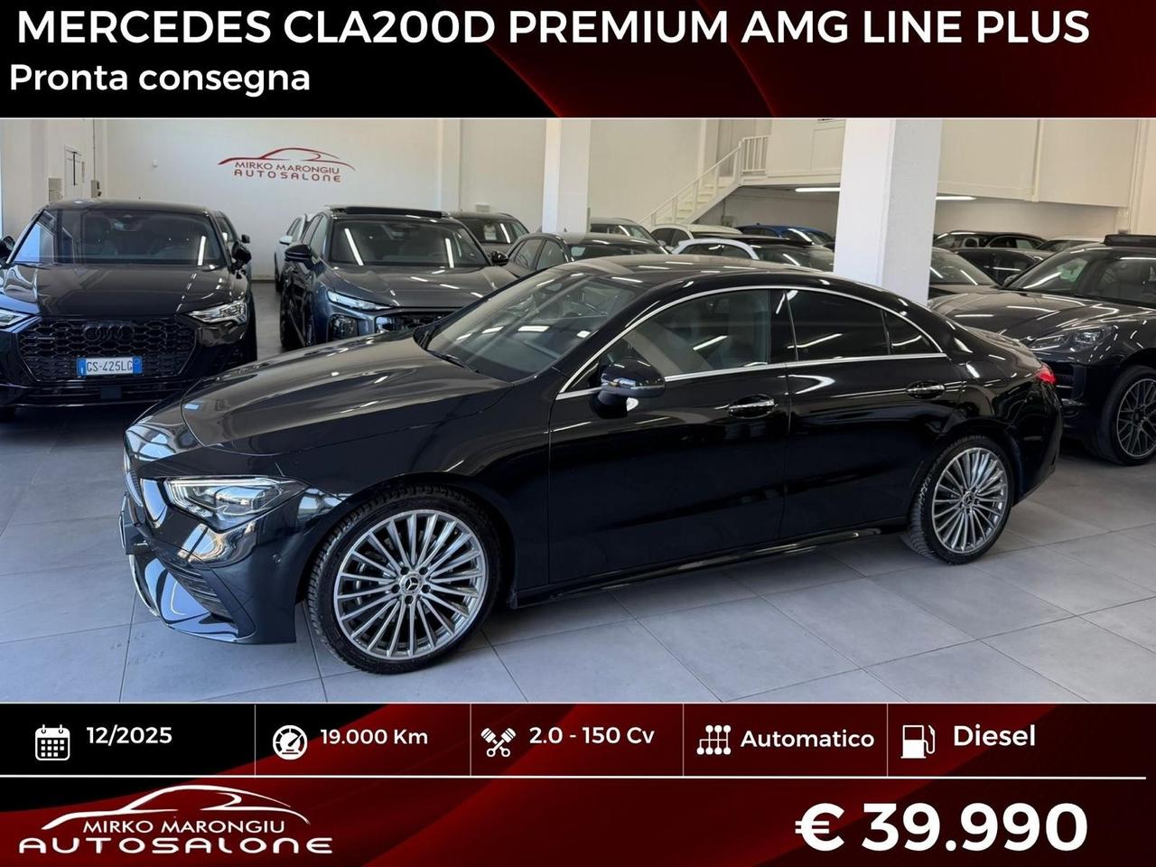 Mercedes CLA 200 d AMG Line Plus FINANZIABILE
