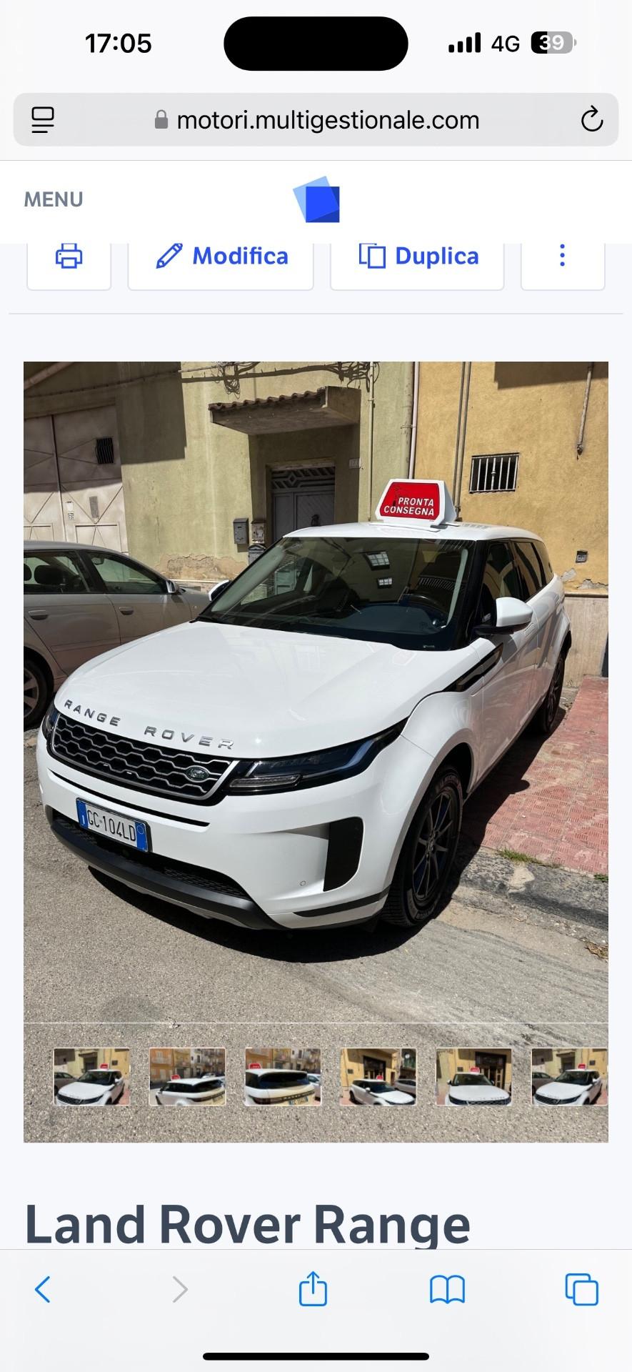 Land Rover Range Evoque 2.0D I4-L.Flw 150 CV