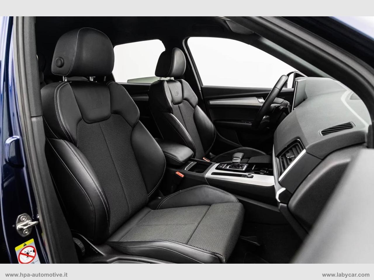 AUDI Q5 2.0TDI mild hybrid S-tronic S-line FULL LED PELLE NAVI BLACK EDITION CARPLAY