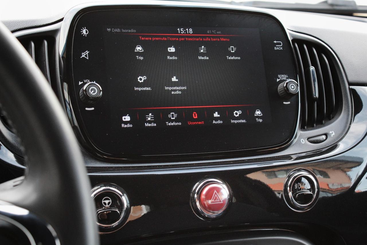 Fiat 500 1.0 Hybrid Club 70CV-SUPERSCONTO ORANGE!