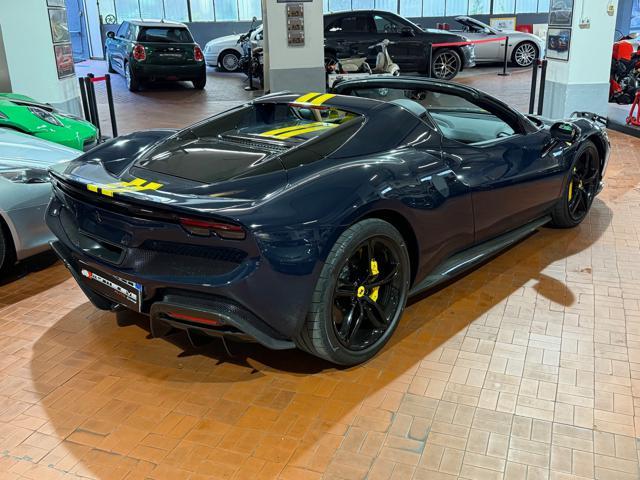 FERRARI 296 GTS Blu Pozzi -FULL CARBON-Lifting-Daytona