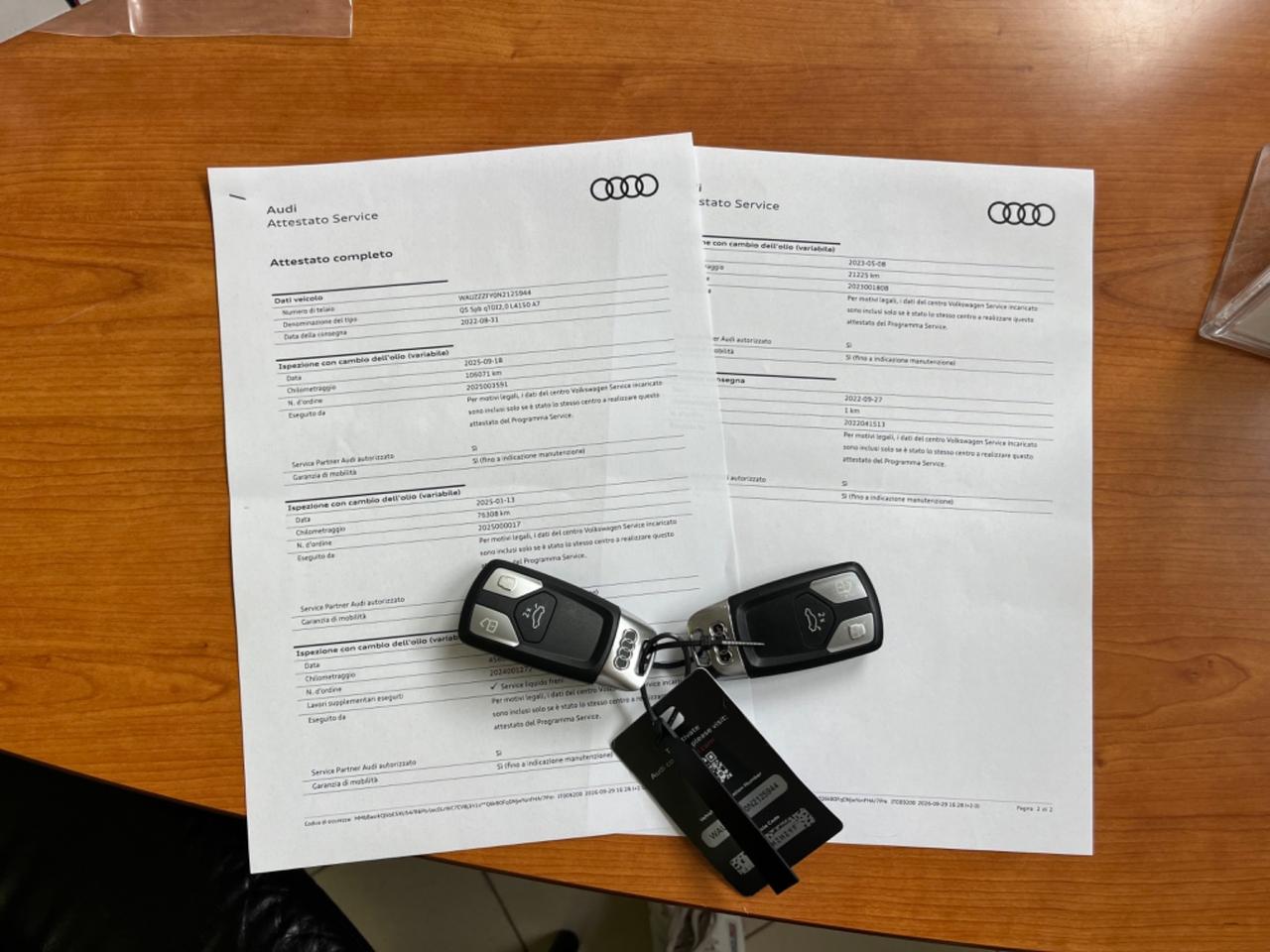 Audi Q5 SPB 40 TDI quattro S tronic line plus