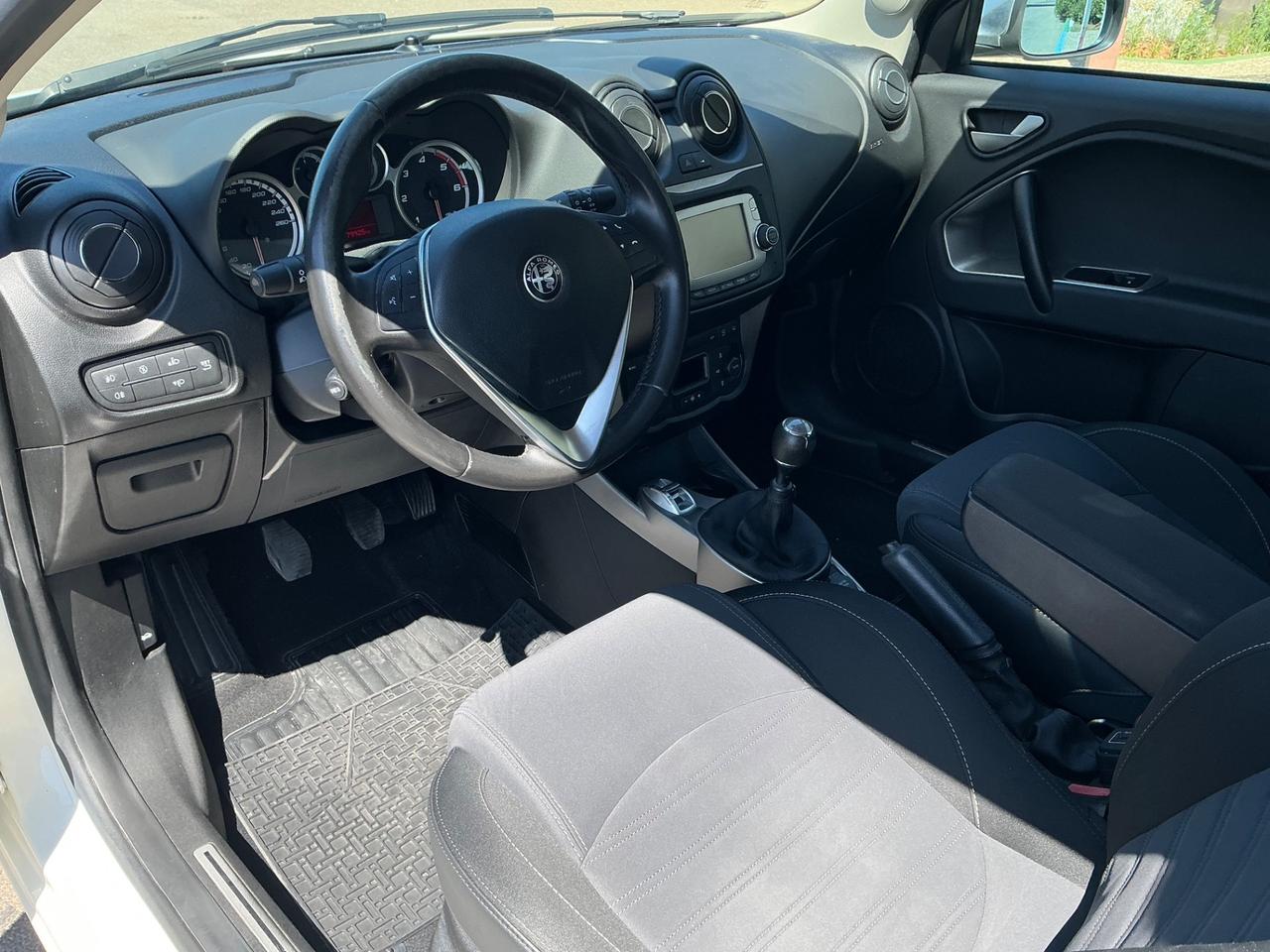 ALFA ROMEO MITO 1.3 MTJ 95 CV VERSIONE PACK SPORT BI COLOR -2017