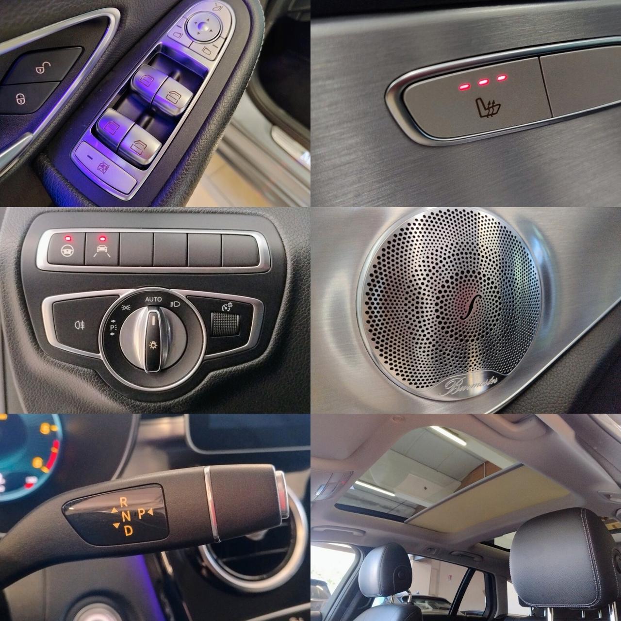 MERCEDES C 220d 4matic Premium TETTO BURMESTER MULTIBEAM