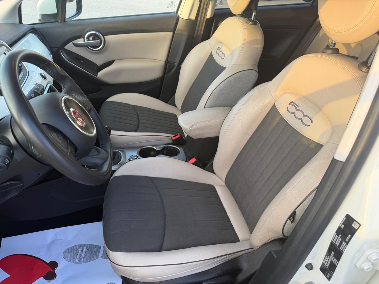 FIAT 500X 1.6 MJTD 120 LOUNGE FULL PELLE NAVI MY17