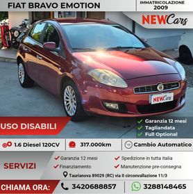 Fiat Bravo 1.6 MJT 120 CV Emotion ADATTA A DISABILI