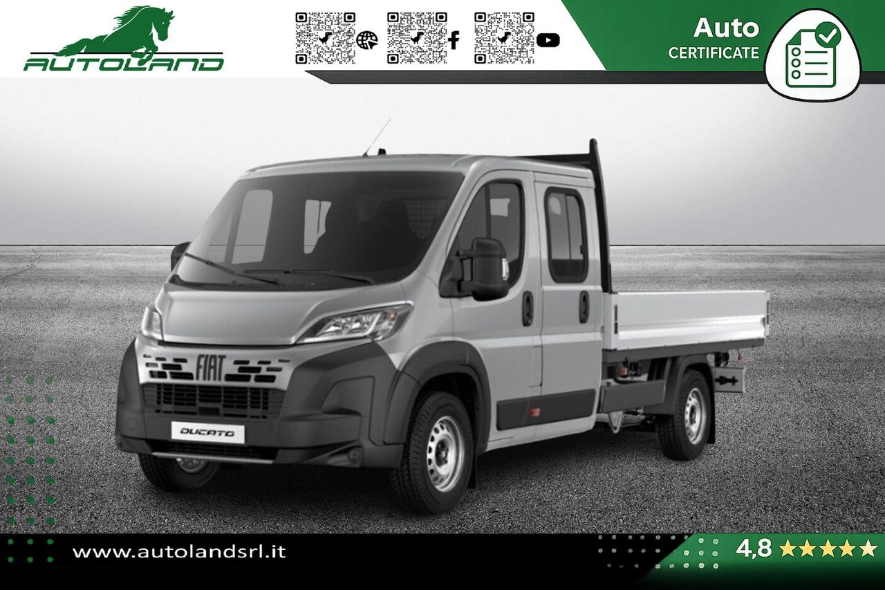 FIAT Ducato 35 Pianale L4 Doppia Cabina 7 posti 2.2 diesel 180cv auto *Iva Esposta*