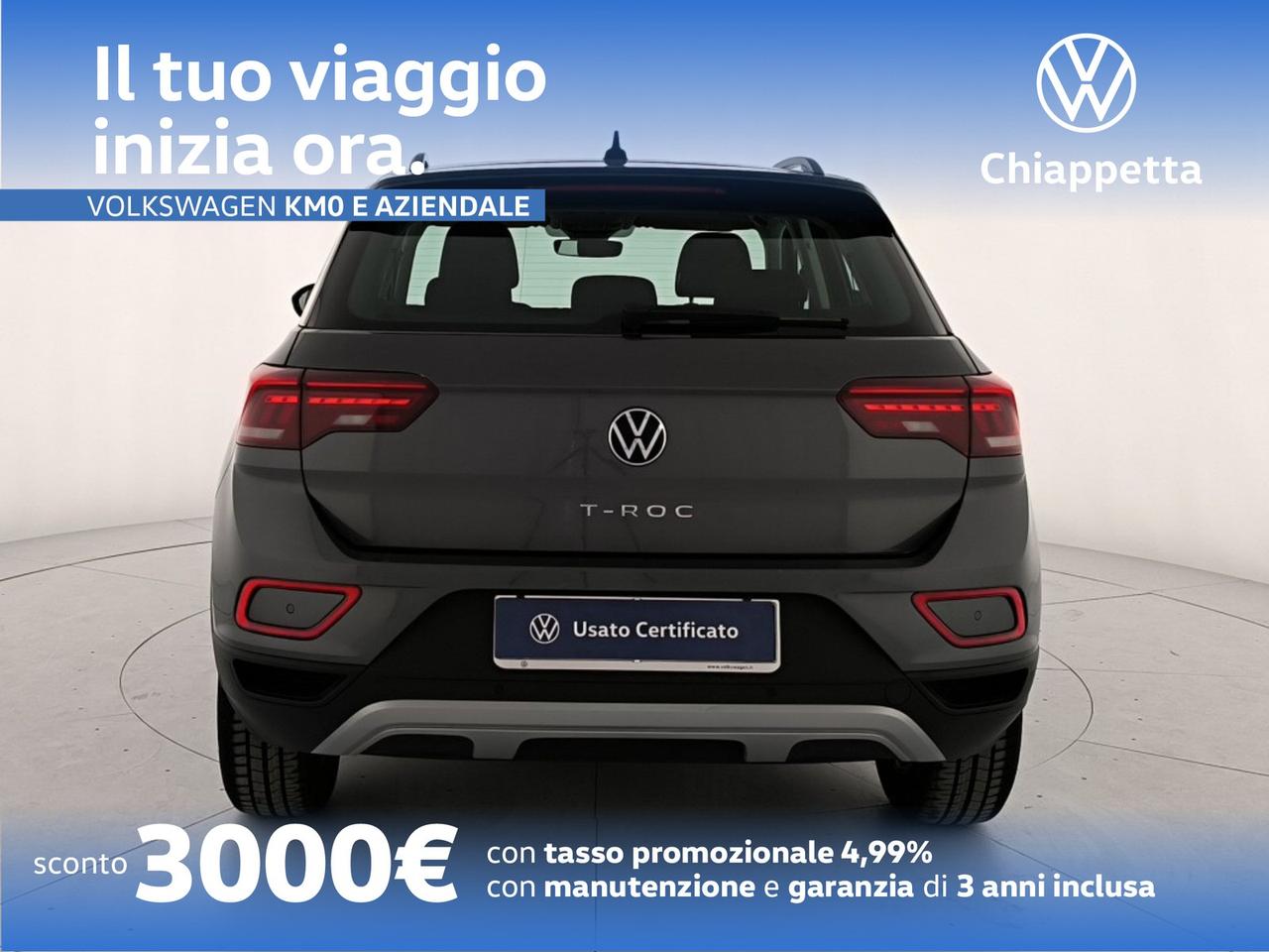 Volkswagen T-Roc 2.0 tdi life 150cv dsg