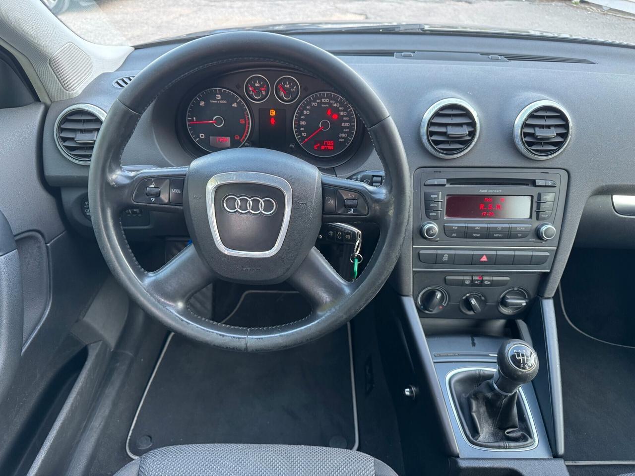 Audi A3 Sportback 1.6 TDI 90 CV F.AP Ambition