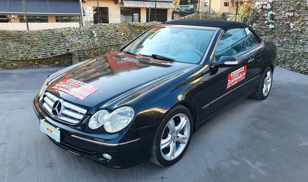 Mercedes-benz CLK 240 cat Cabrio Avantgarde GPL BIFUEL BOLLO 89€ ZAMPOGNAUTO CT