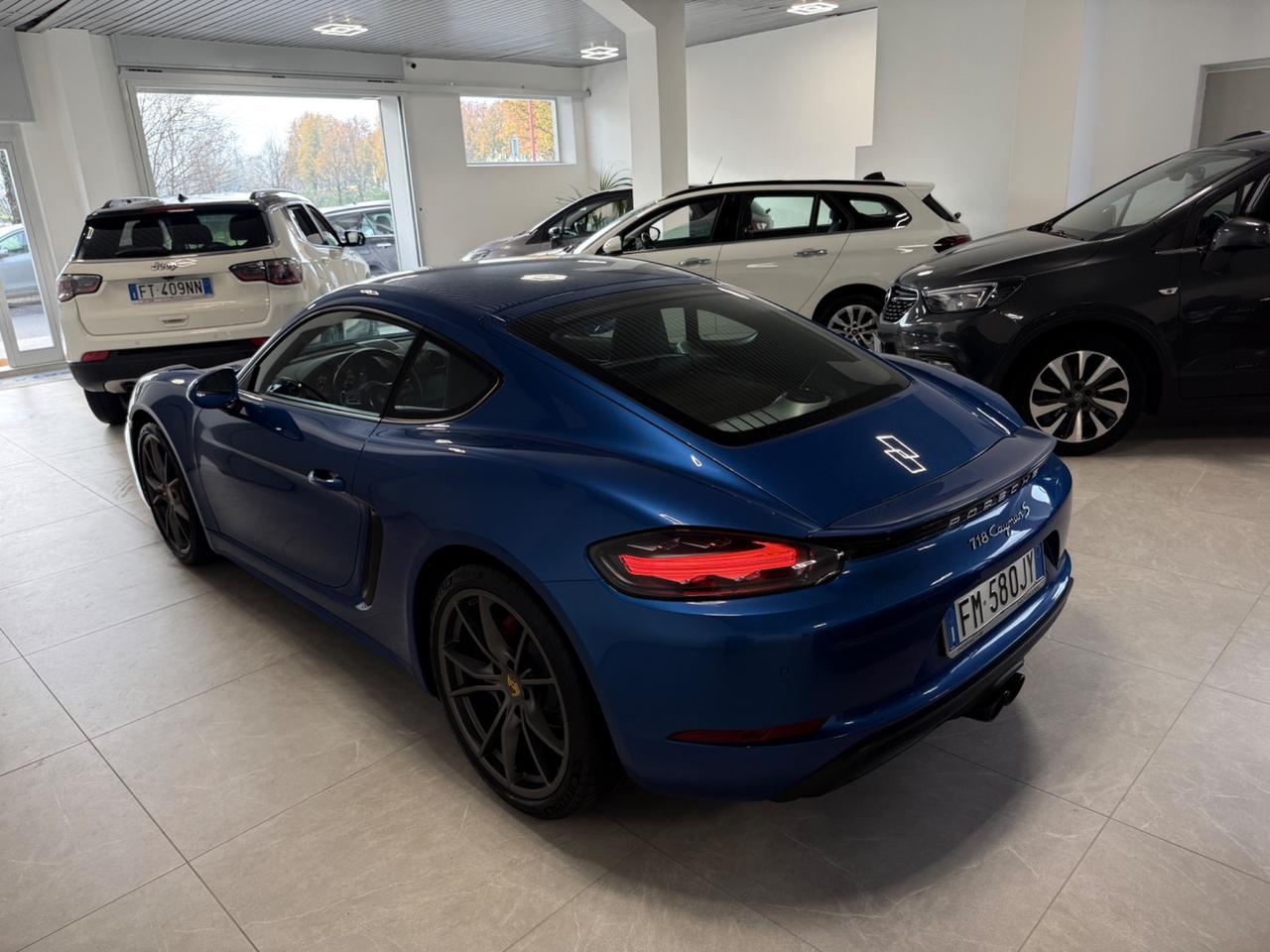 Porsche Cayman S 718 2.5 BENZINA ANNO 2018 TUTTA TAGLIANDATA