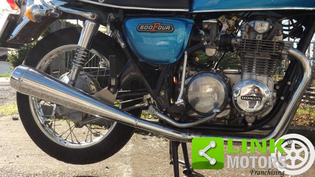 HONDA CB 500 (1975 - 80) CB 500 anno 1978 targa e libretto originale