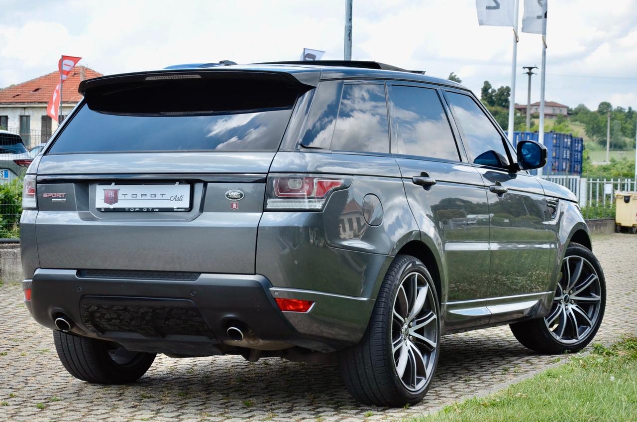 RANGE ROVER SPORT 3.0 SDV6 249cv AUT. HSE DYNAMIC , 22" , UFF. ITALIANA , TETTO , NAVI , RETRO , SERVICE BOOK COMPLETO